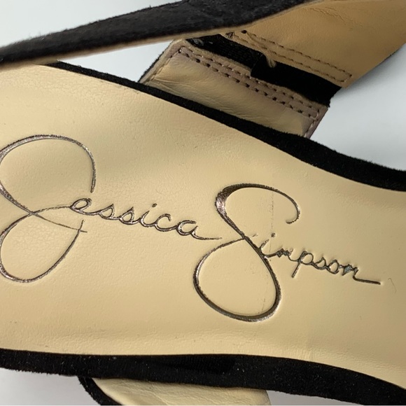 Jessica Simpson Nellenie Sandal in Black Suede - Picture 13 of 15